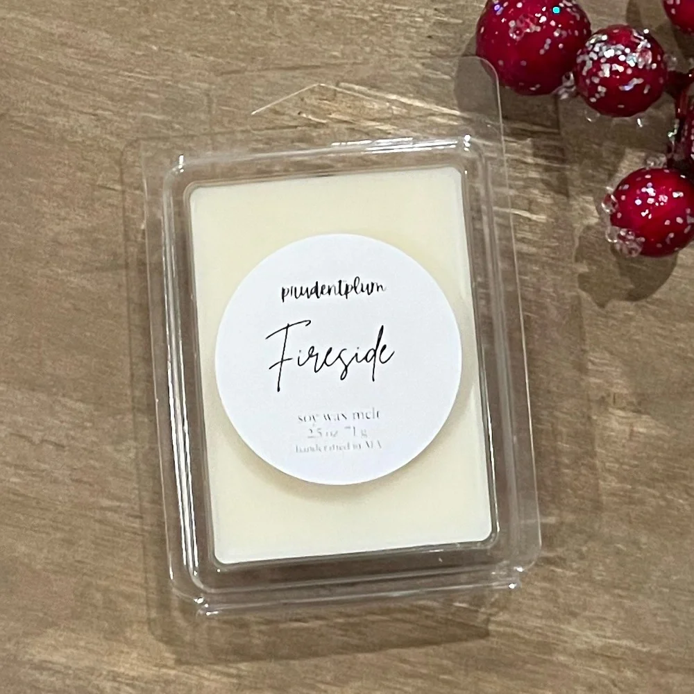 Fireside Soy Wax Melt  2.5 oz | Melts For Wax Warmer Clamshell